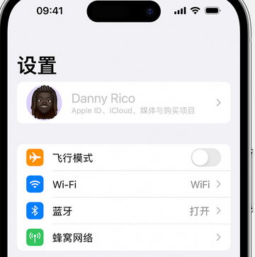 富蕴appleID维修服务iPhone设置中Apple ID显示为灰色无法使用 