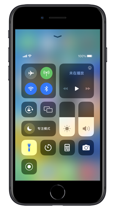 富蕴苹果14维修分享苹果iPhone 14 Pro手电筒开启方法 